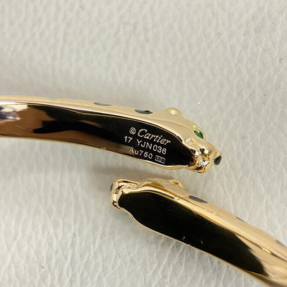 [Elite]PANTHERE DOUBLE HEADED OPEN BRACELET