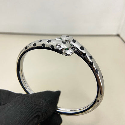 [Elite]PANTHERE DOUBLE HEADED OPEN BRACELET