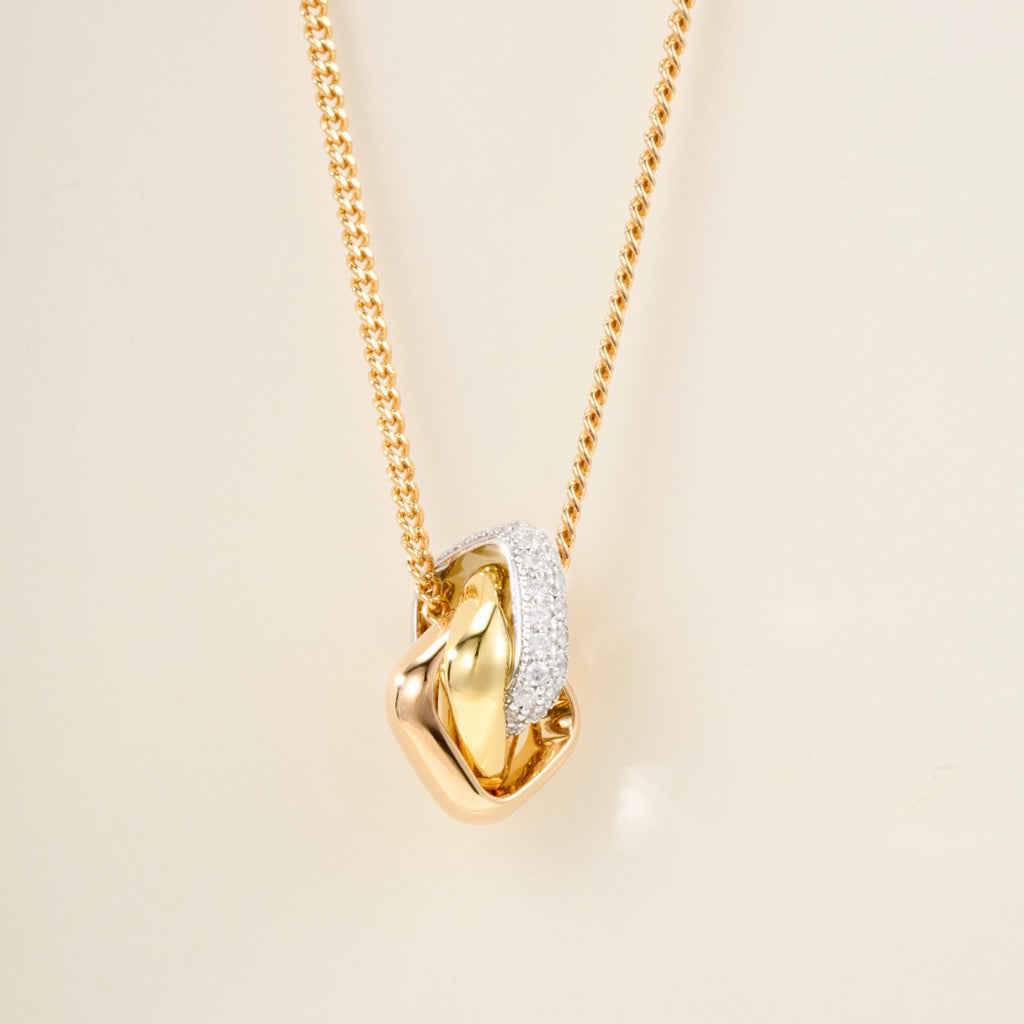 [Elite]TRINITY CUSHION NECKLACE COLLECTION
