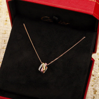 [Elite]TRINITY CUSHION NECKLACE COLLECTION