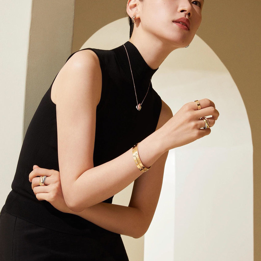 [Elite]TRINITY CUSHION NECKLACE COLLECTION