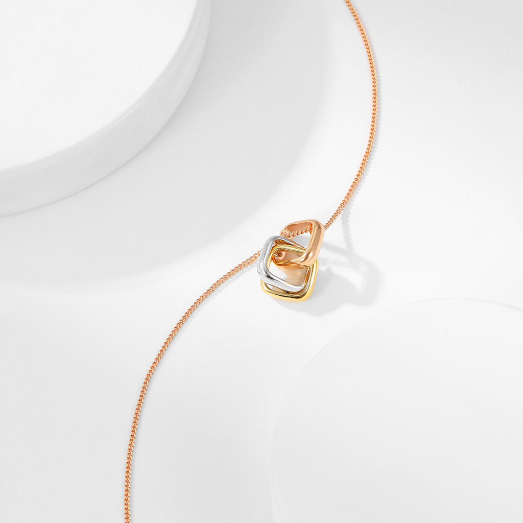 [Elite]TRINITY CUSHION NECKLACE COLLECTION