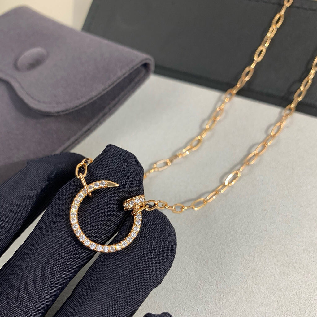 [Elite]JUSTE NECKLACE FULL DIAMONDS