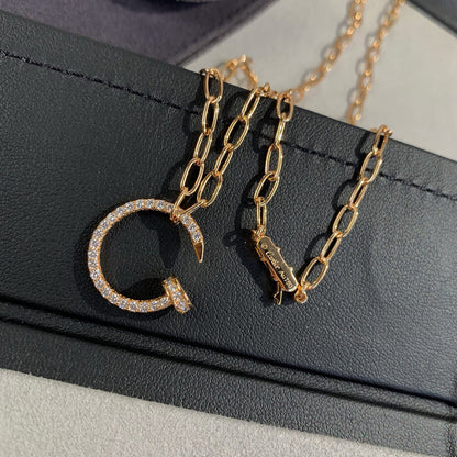 [Elite]JUSTE NECKLACE FULL DIAMONDS