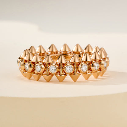 [Elite]CLASH 6.8MM DIAMOND MEDIUM RING
