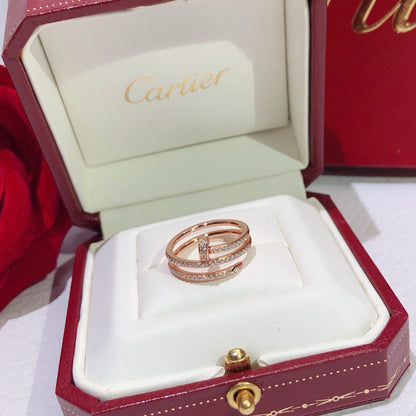 [Elite]JUSTE RING 4.8MM FULL DIAMOND