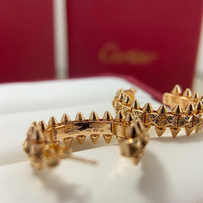 [Elite]CLASH 6.4MM FULL DIAMOND SMALL EARRINGS
