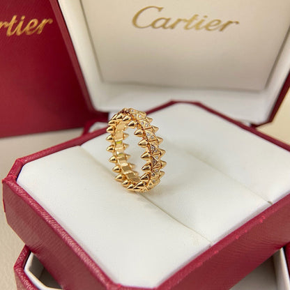 [Elite]CLASH 6.4MM SMALL FULL DIAMOND RING