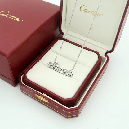 [Elite]PANTHERE FULL DIAMOND NECKLACE