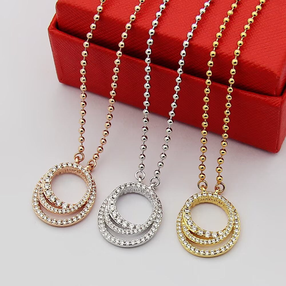 [Elite]ETINCELLE  FULL DIAMOND NECKLACE