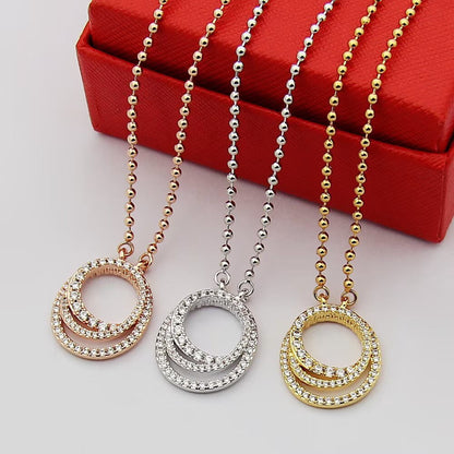 [Elite]ETINCELLE  FULL DIAMOND NECKLACE