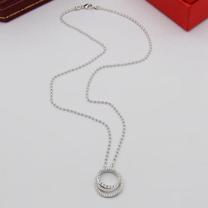 [Elite]ETINCELLE  FULL DIAMOND NECKLACE