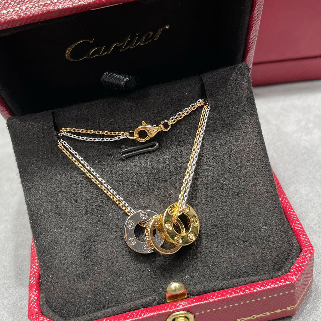[Elite]LOVE 6 DIAMOND PENDANT NECKLACE