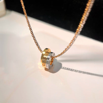 [Elite]LOVE 6 DIAMOND PENDANT NECKLACE