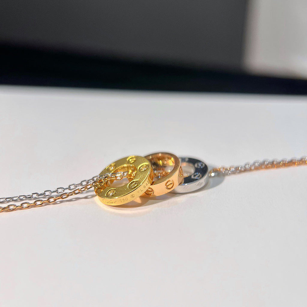 [Elite]LOVE 6 DIAMOND PENDANT NECKLACE