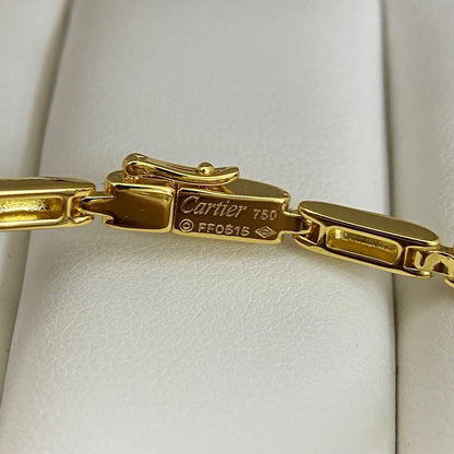 [Elite]PANTHERE HALF DIAMOND ON CHAIN BRACELET