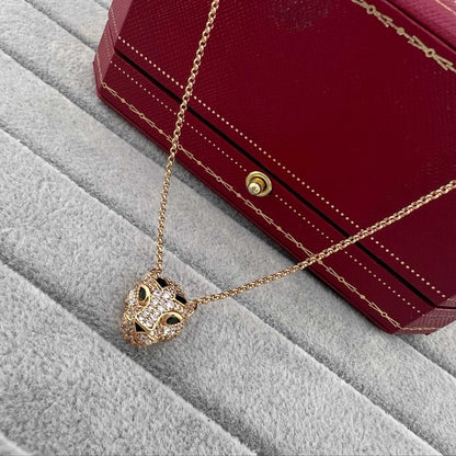 [Elite]PANTHERE FULL DIAMOND NECKLACE