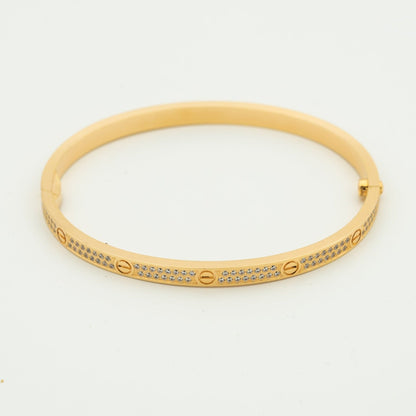 [Elite]LOVE BRACELET 3.65MM DIAMOND-PAVED