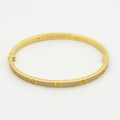 [Elite]LOVE BRACELET 3.65MM DIAMOND-PAVED