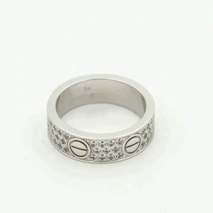 [Elite]LOVE RING 5.5MM DIAMONDS PAVED