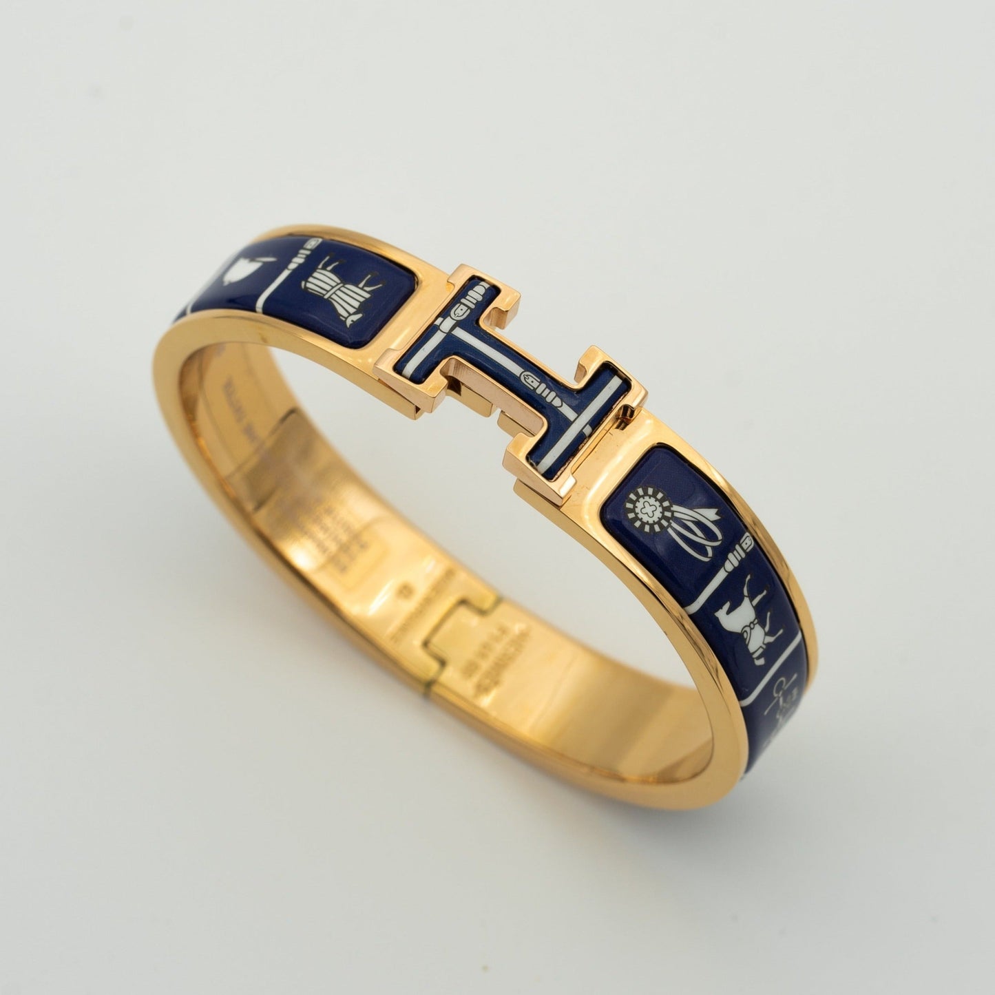 [Elite]H BRACELET BLUE CERAMIC