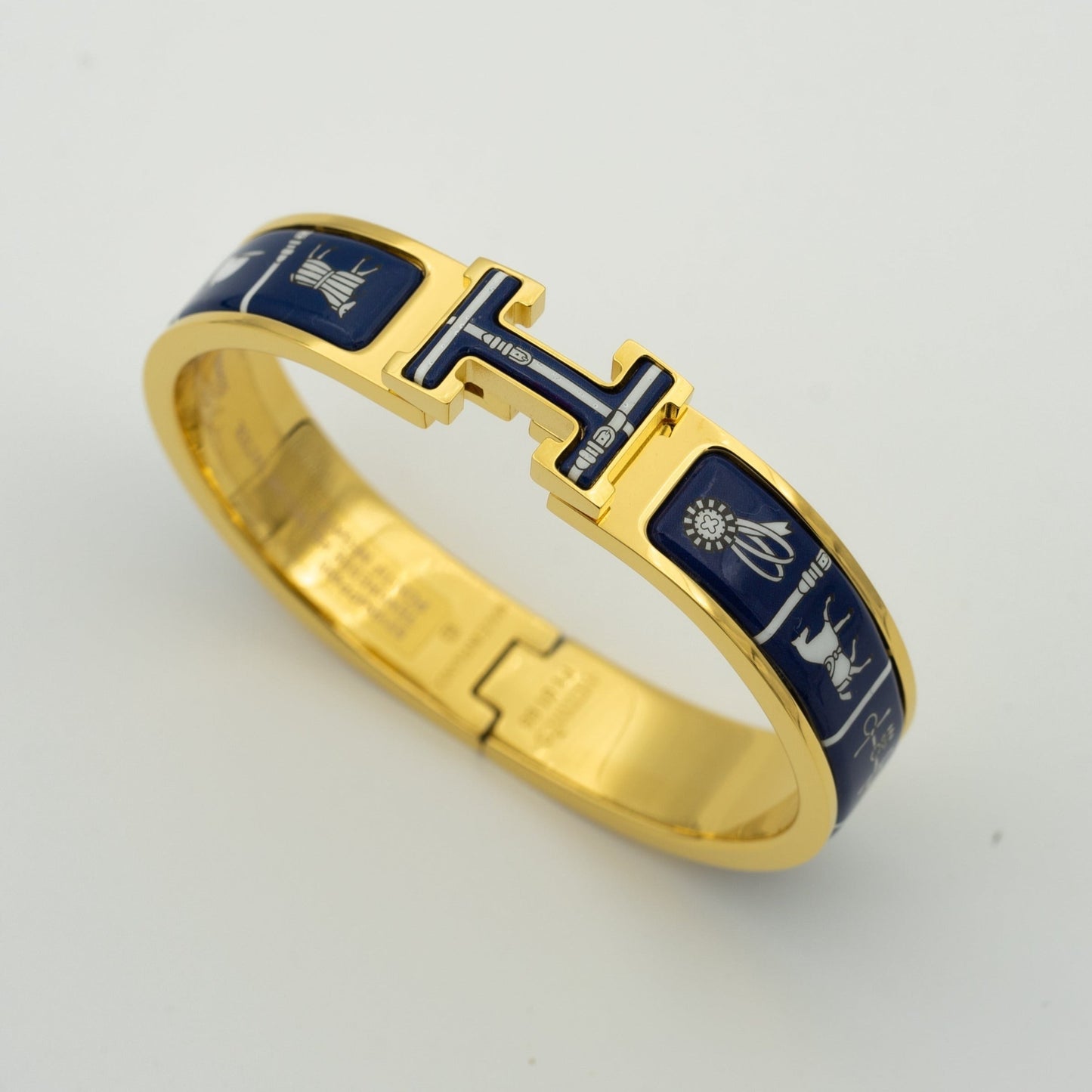 [Elite]H BRACELET BLUE CERAMIC