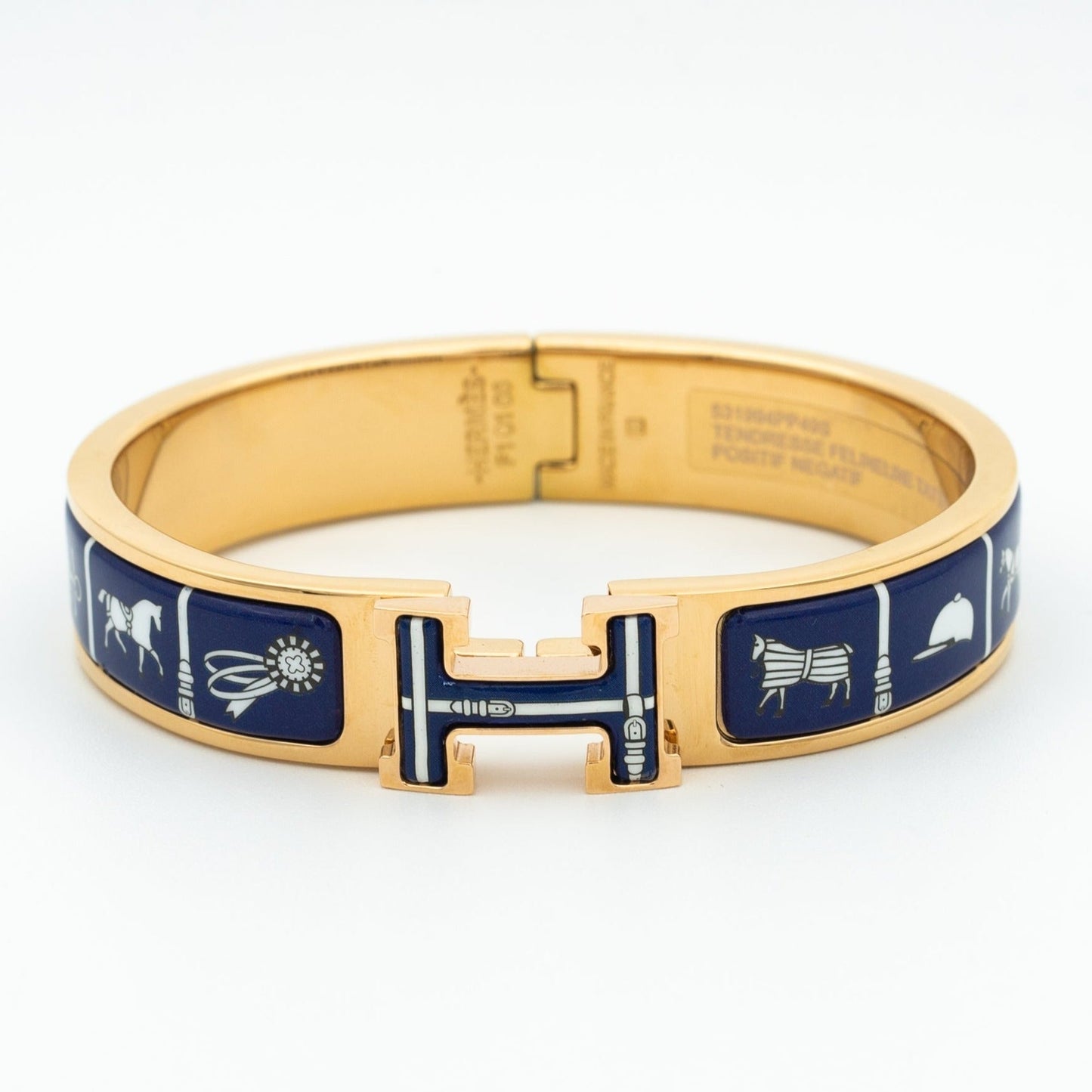 [Elite]H BRACELET BLUE CERAMIC