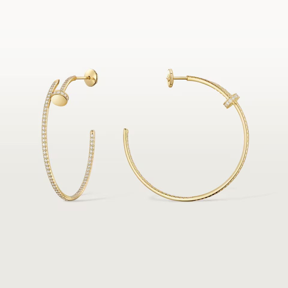 [Elite]JUSTE FULL DIAMOND LARGE EARRINGS