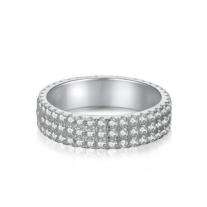 [Elite]Dainty Round Cut Tennis Ring