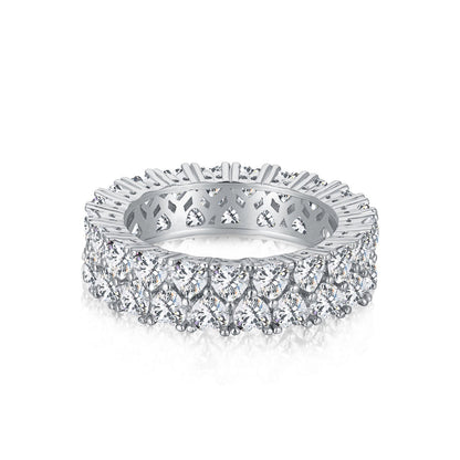[Elite]Sparkling Full Heart Ring