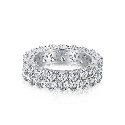 [Elite]Sparkling Full Heart Ring