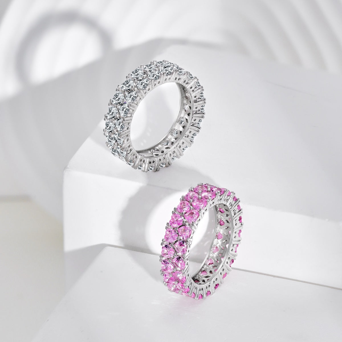 [Elite]Sparkling Full Heart Ring