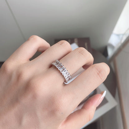 [Elite]Unique Colorful Radiant Cut RIng