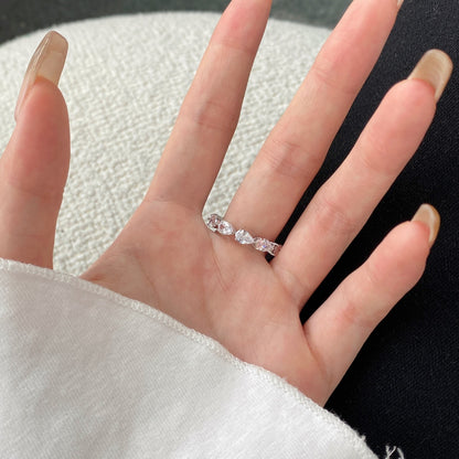[Elite]Exquisite Pear Cut Tennis Ring