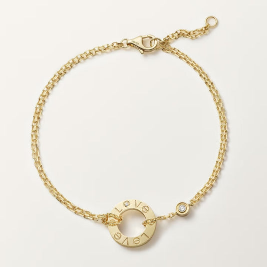 [Elite]LOVE BRACELET 2 DIAMOND