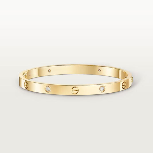 [Elite]LOVE BRACELET 4.8MM 4 DIAMONDS
