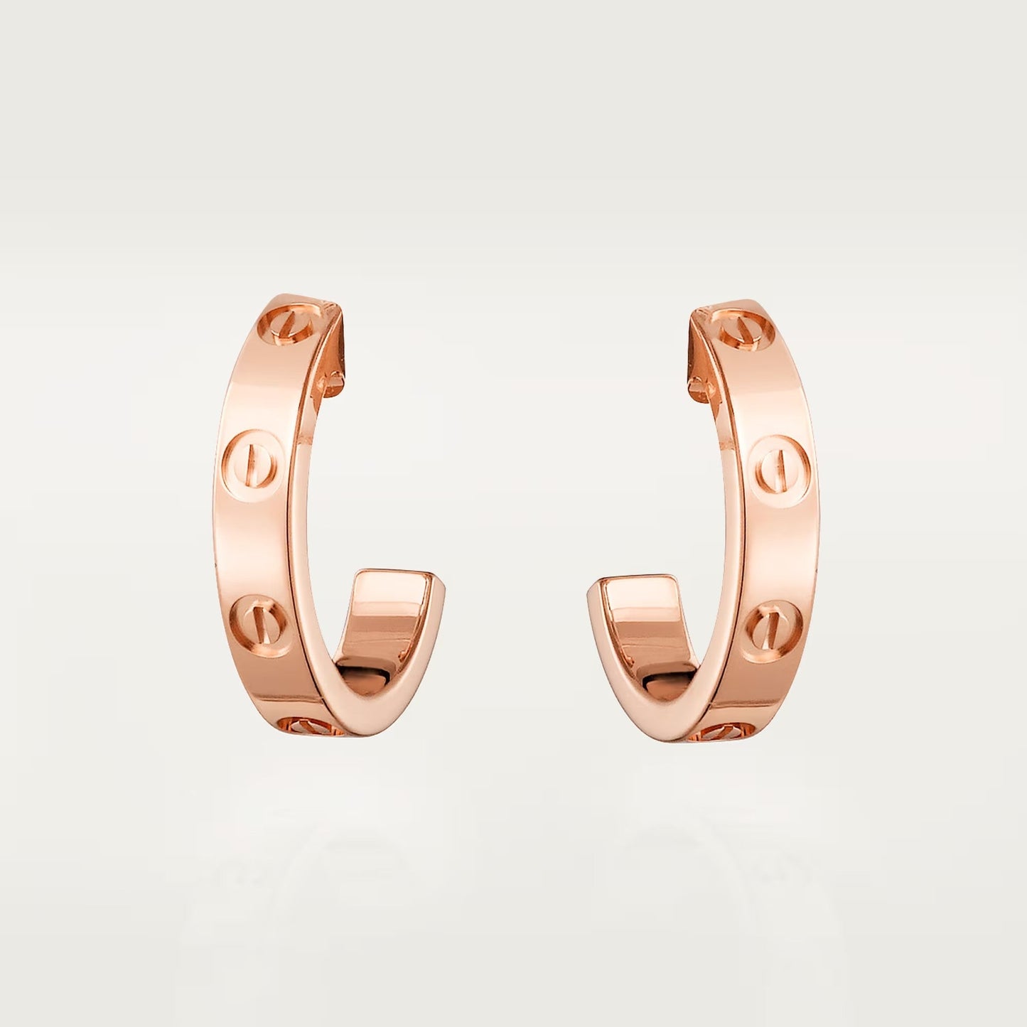 [Elite]LOVE EARRINGS 2.65 MM NO DIAMOND SMALL