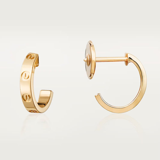 [Elite]LOVE EARRINGS 2.65 MM NO DIAMOND SMALL
