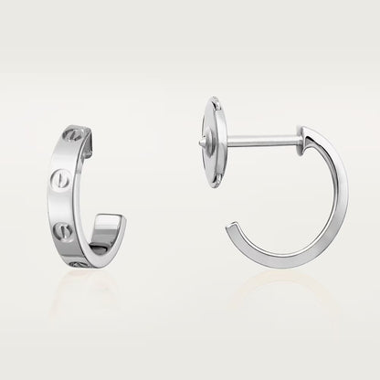 [Elite]LOVE EARRINGS 2.65 MM NO DIAMOND SMALL