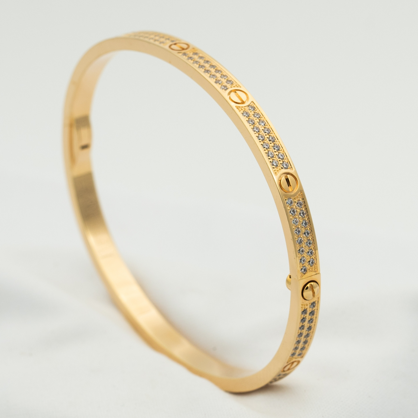 [Elite]LOVE BRACELET 3.65MM DIAMOND-PAVED