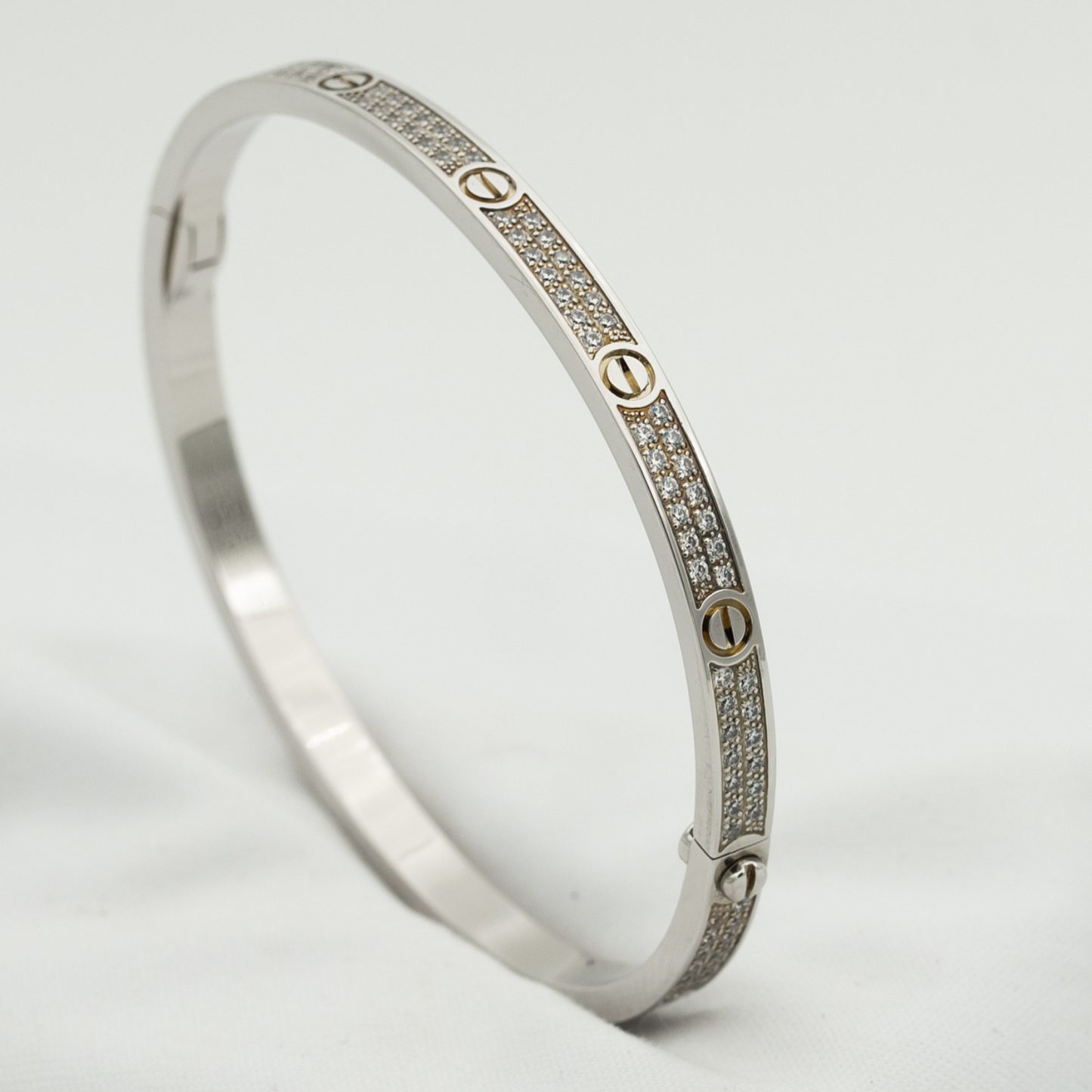 [Elite]LOVE BRACELET 3.65MM DIAMOND-PAVED