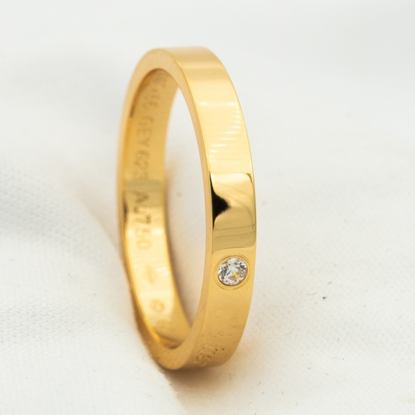 [Elite]LOVE RING 4MM 1 DIAMOND