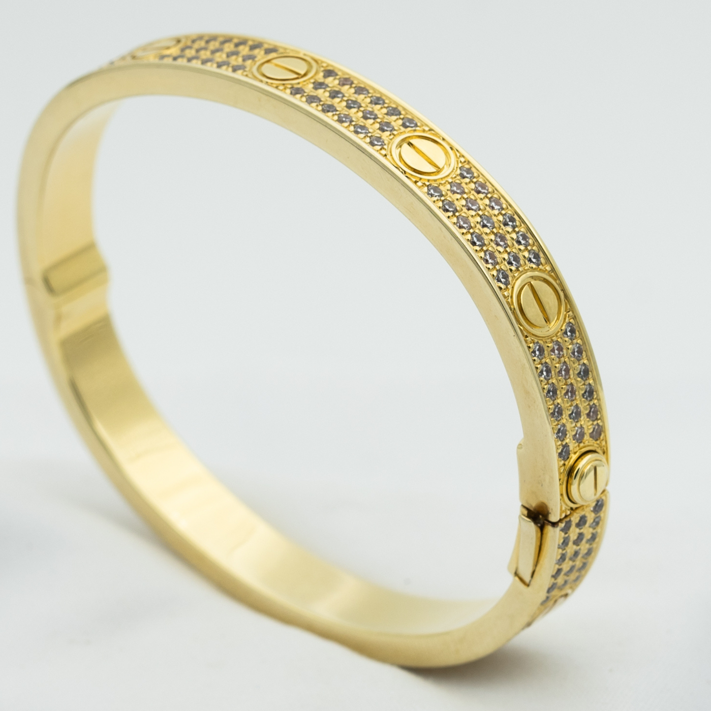 [Elite]LOVE BRACELET 6.1MM DIAMOND-PAVED