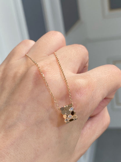 [Elite]BEE LOVE DIAMOND NECKLACE