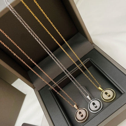 [Elite]LUCKY MOVER PM PAVED NECKLACE