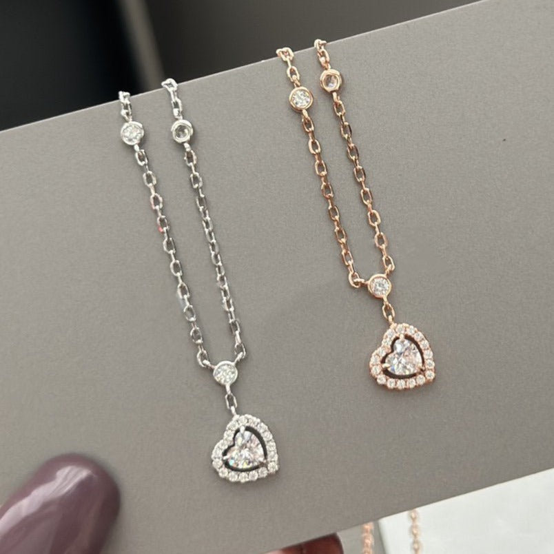 [Elite]JOY HEART DIAMOND NECKLACE