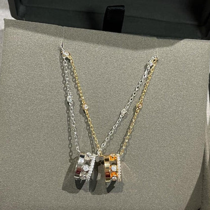[Elite]CHAIN MOVE ROMANE PEDAND NECKLACE