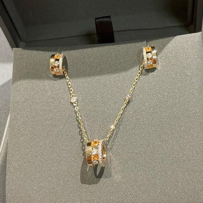 [Elite]CHAIN MOVE ROMANE PEDAND NECKLACE