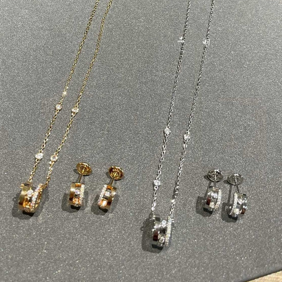 [Elite]CHAIN MOVE ROMANE PEDAND NECKLACE