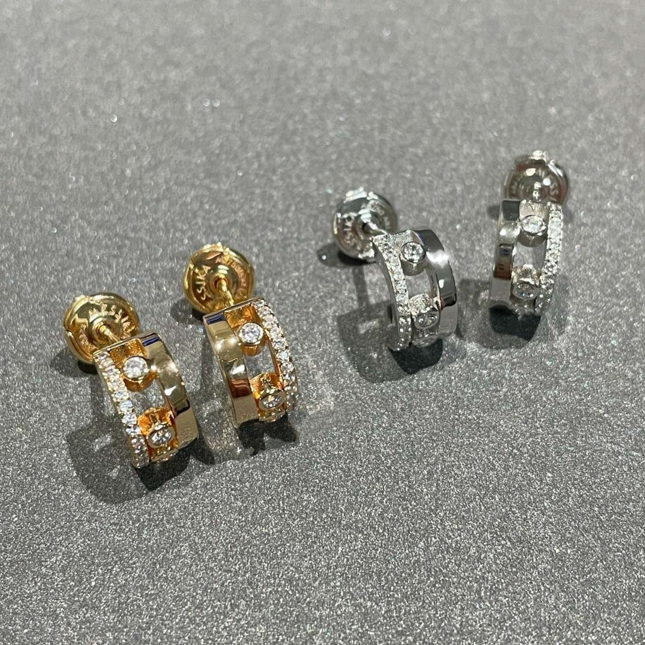[Elite]MOVE ROMANE EARRINGS DIAMOND